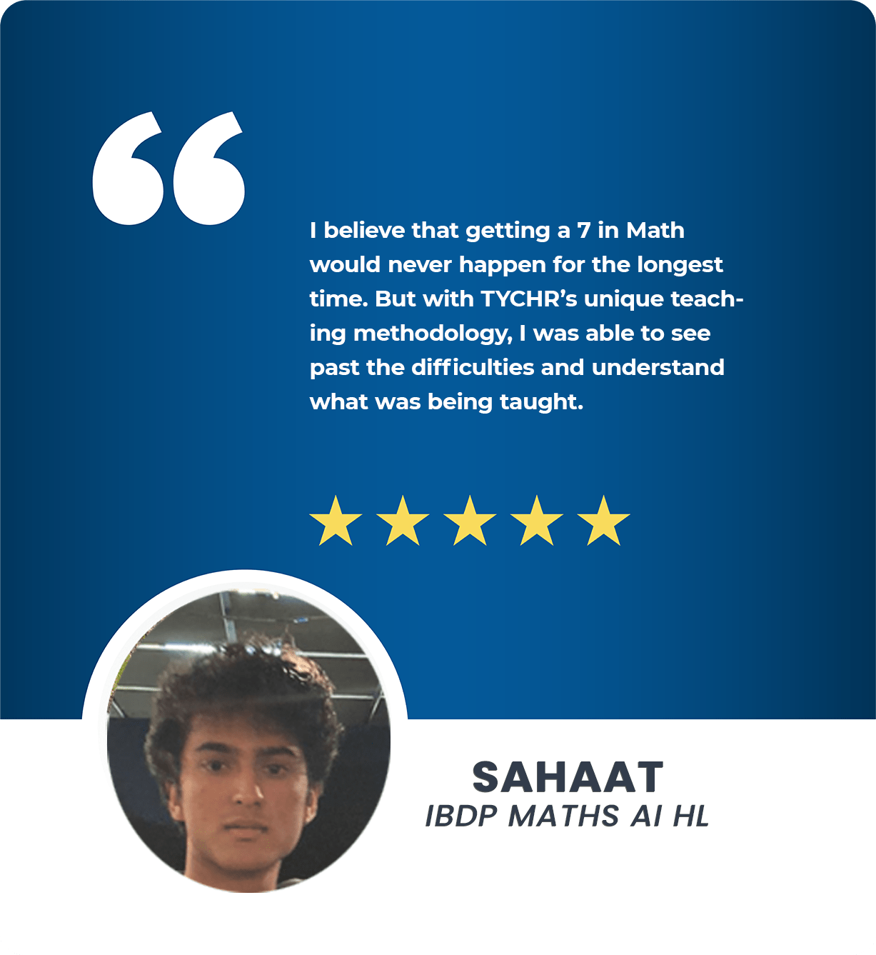 SAHAAT IB MATHS AI HL