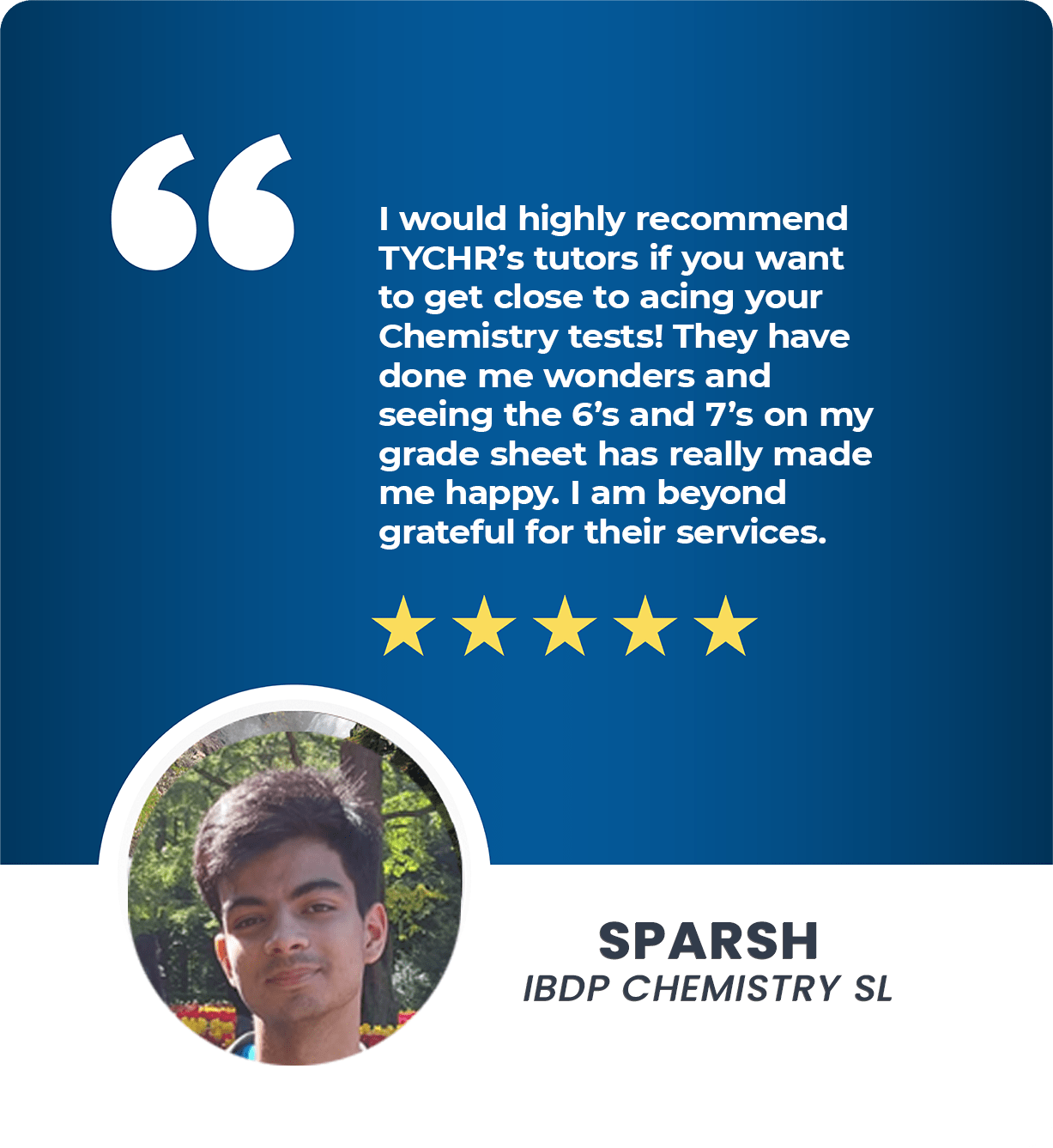 SPARSH IB CHEMISTRY SL