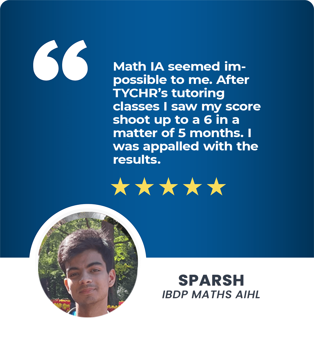 SPARSH IB MATHS AIHL