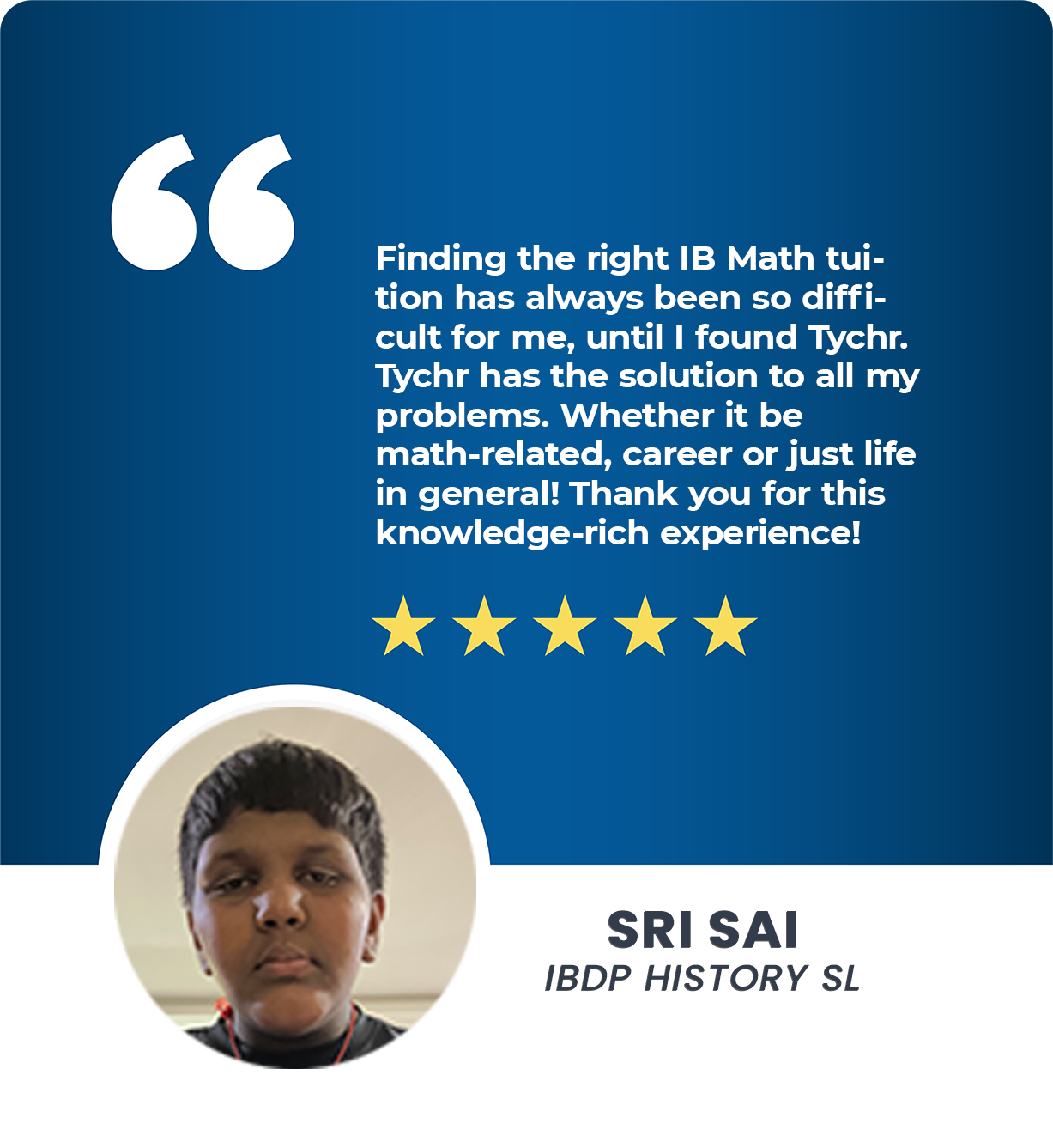 SRI SAI IB HISTORY SL