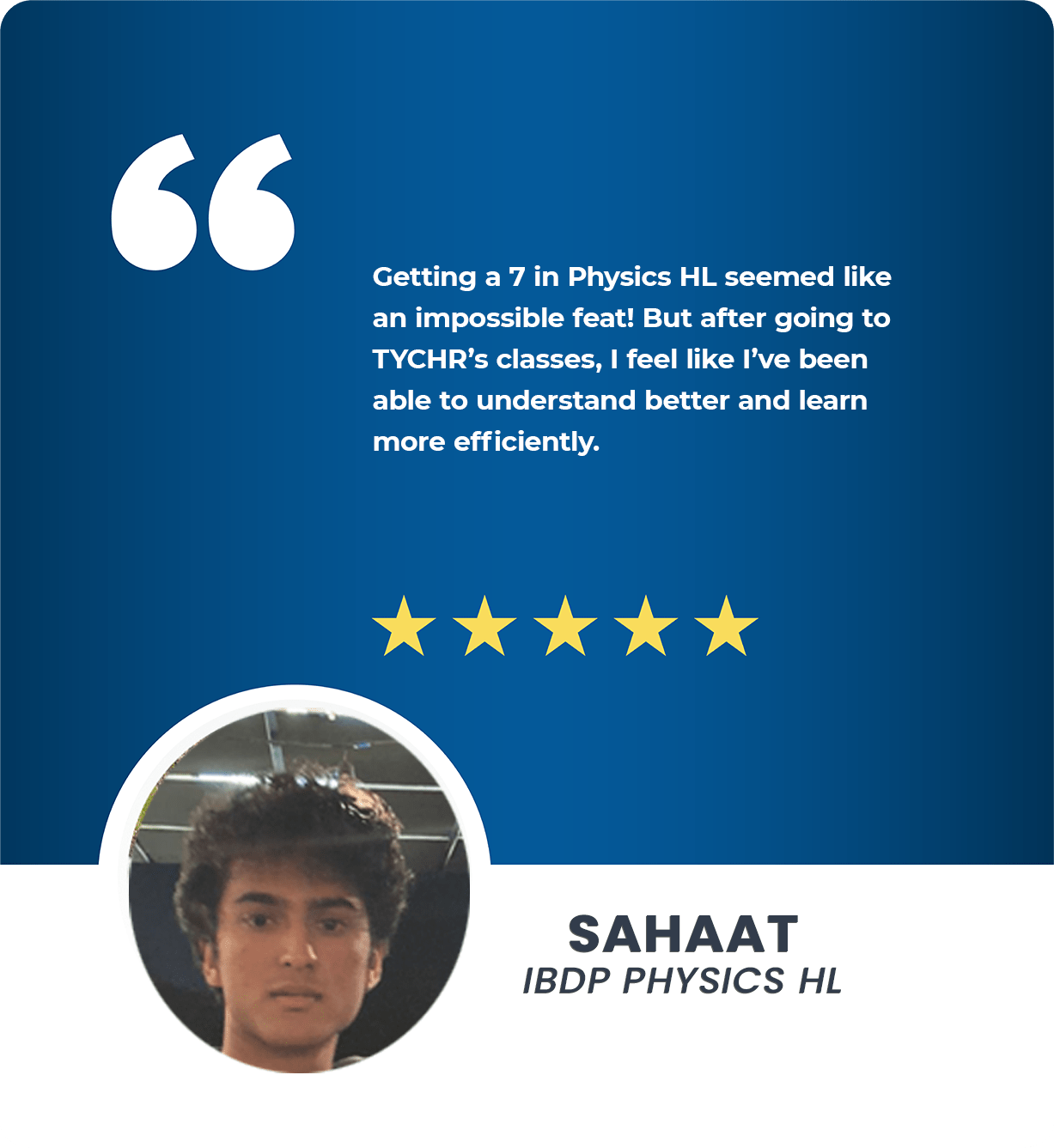 SAHAAT IB PHYSICS HL