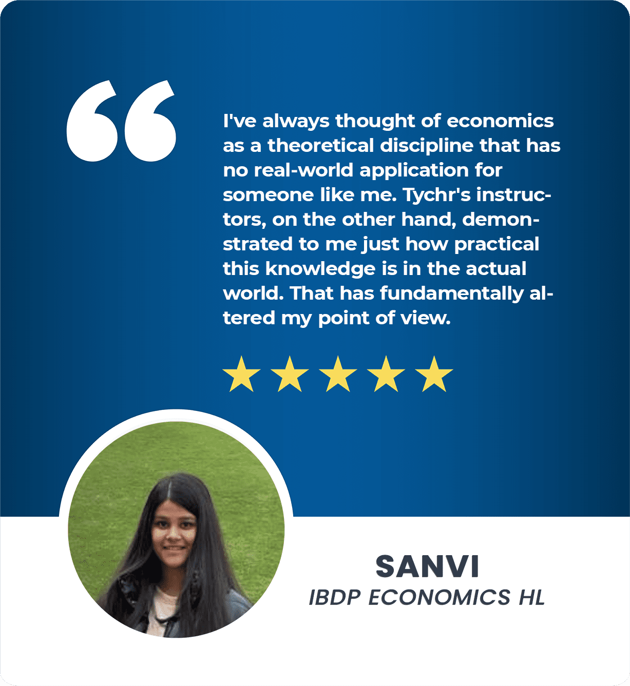 SANVI IBDP ECONOMICS HL