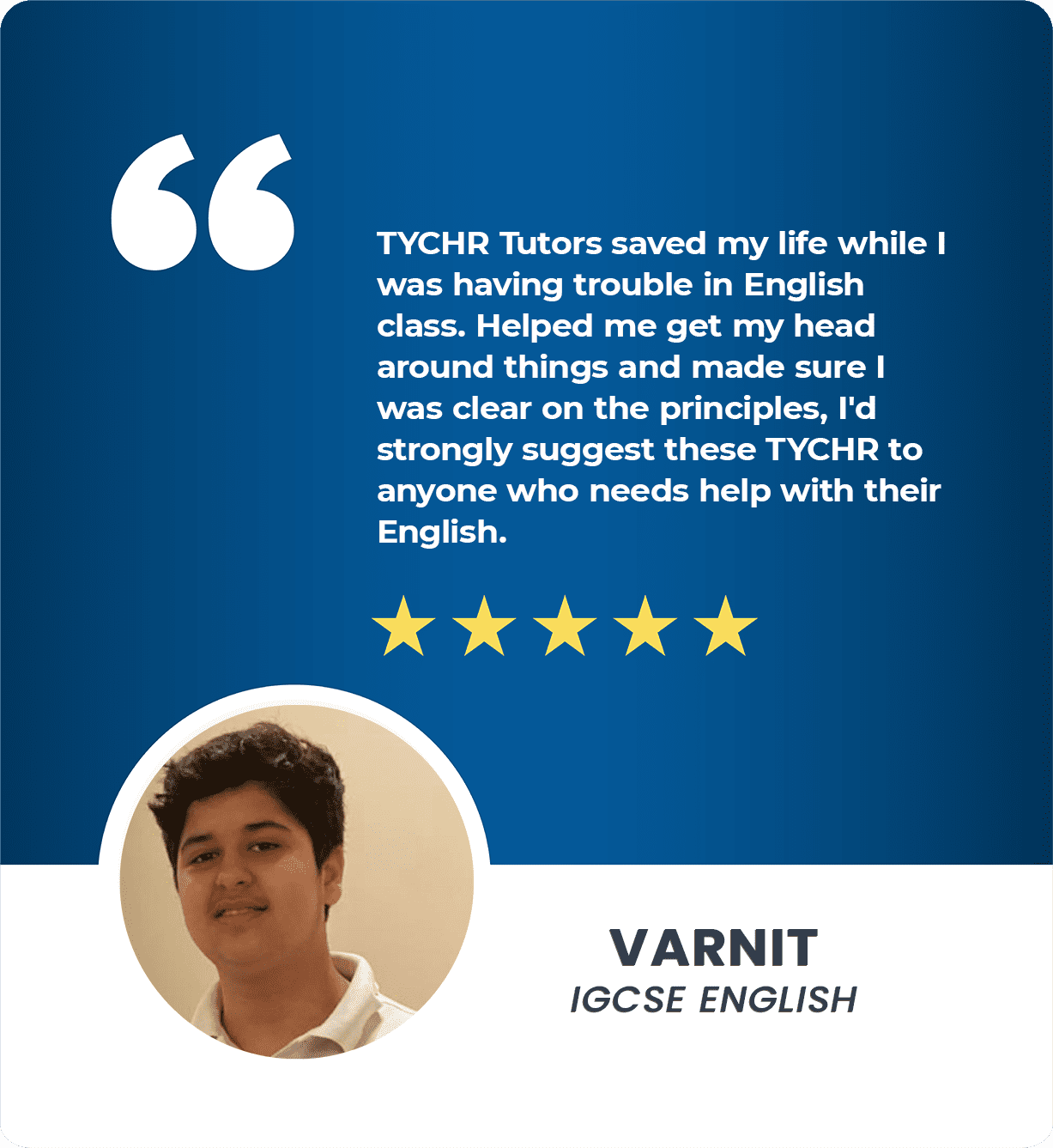 VARNIT IGCSE ENGLISH